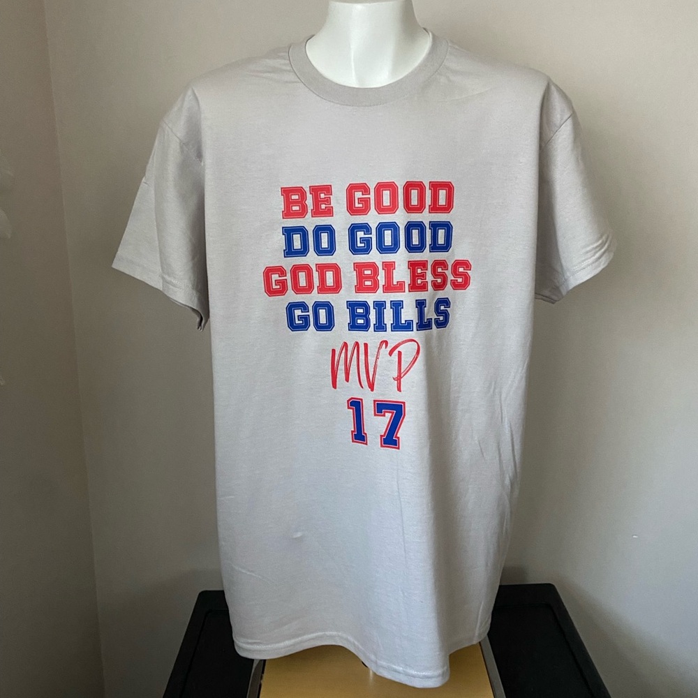 NEW! Gildan DTF Print Josh Allen MVP Tee Size Medium